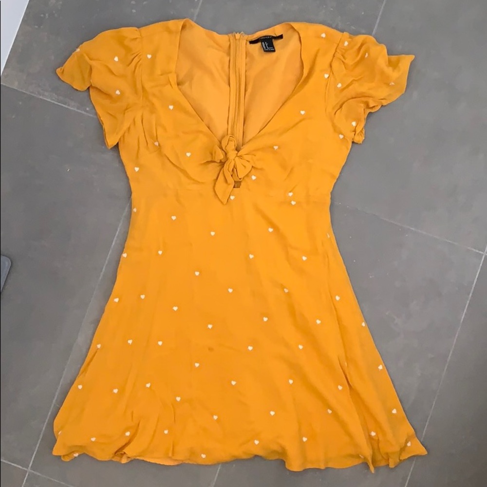 Forever 21 Tie front mini dress